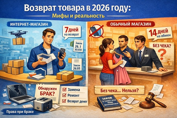 Возврат товара 2026
